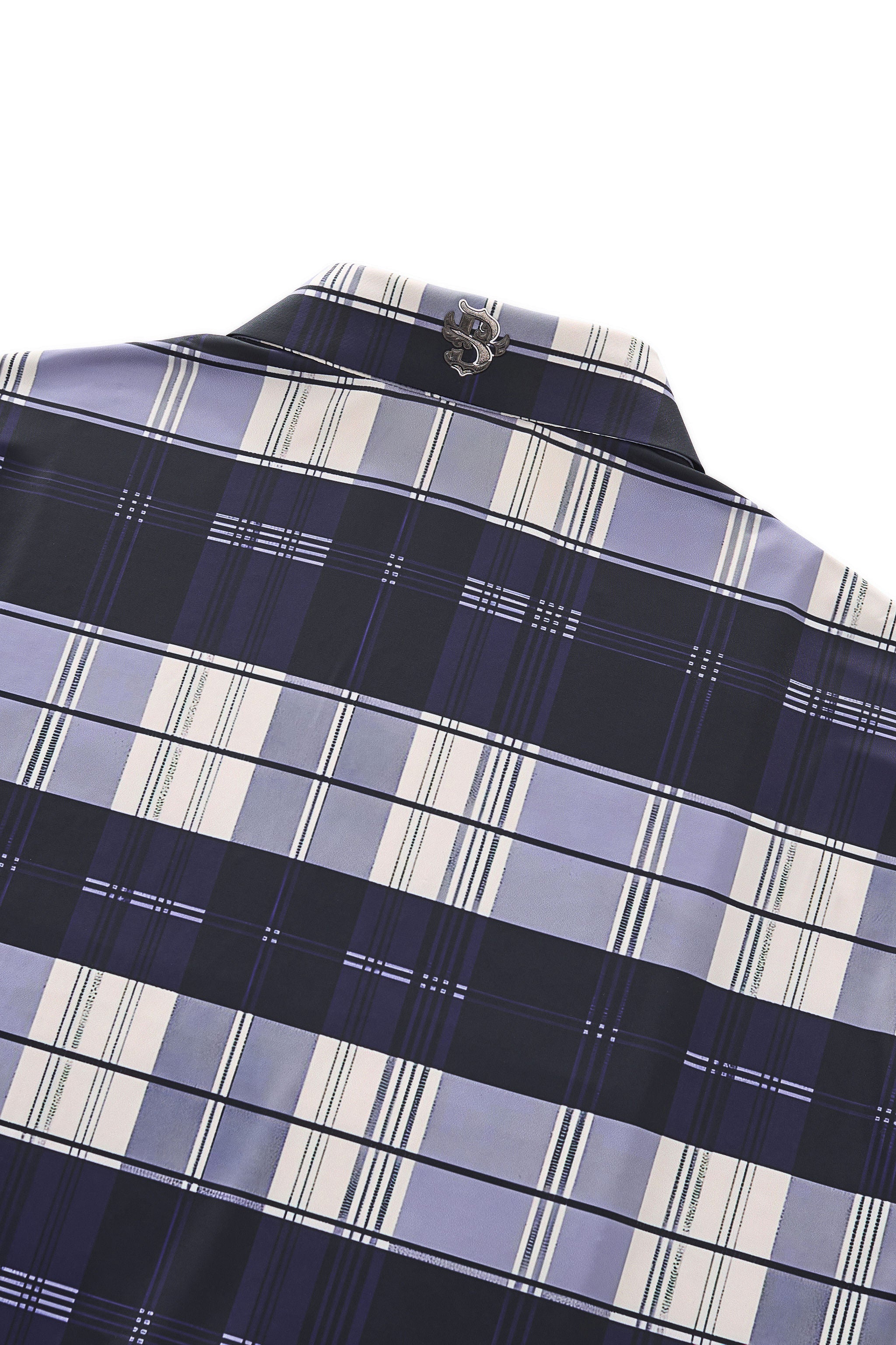 Seamless Classic Plaid Shirt – El Baron NAVY