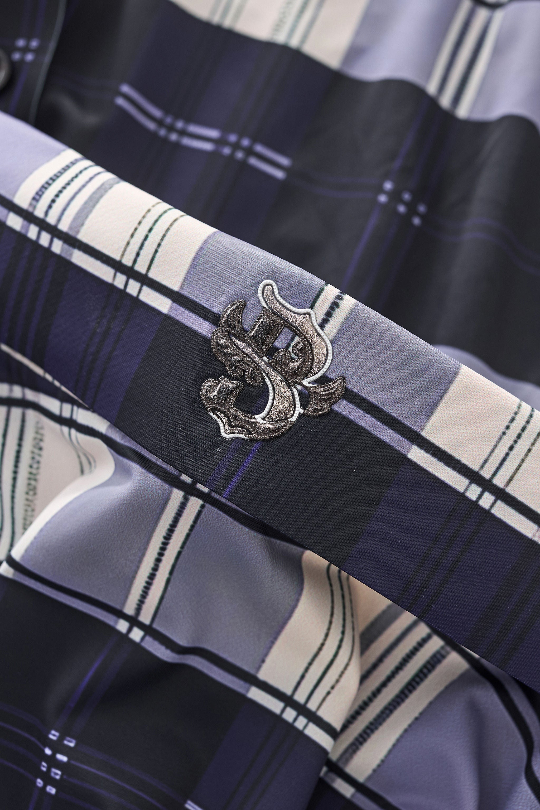 Seamless Classic Plaid Shirt – El Baron NAVY