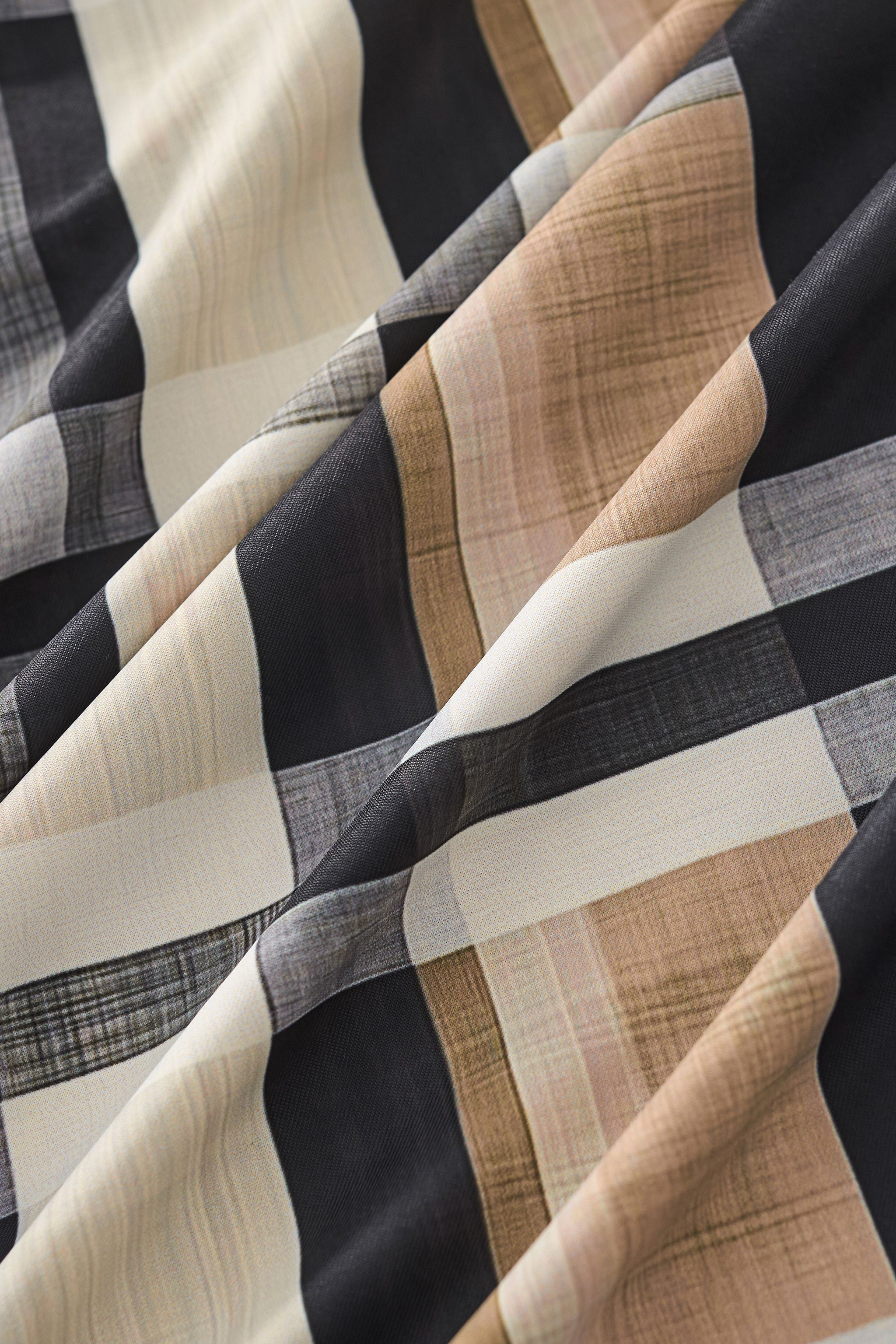 Seamless Bold Plaid Shirt – El Baron KHAKI