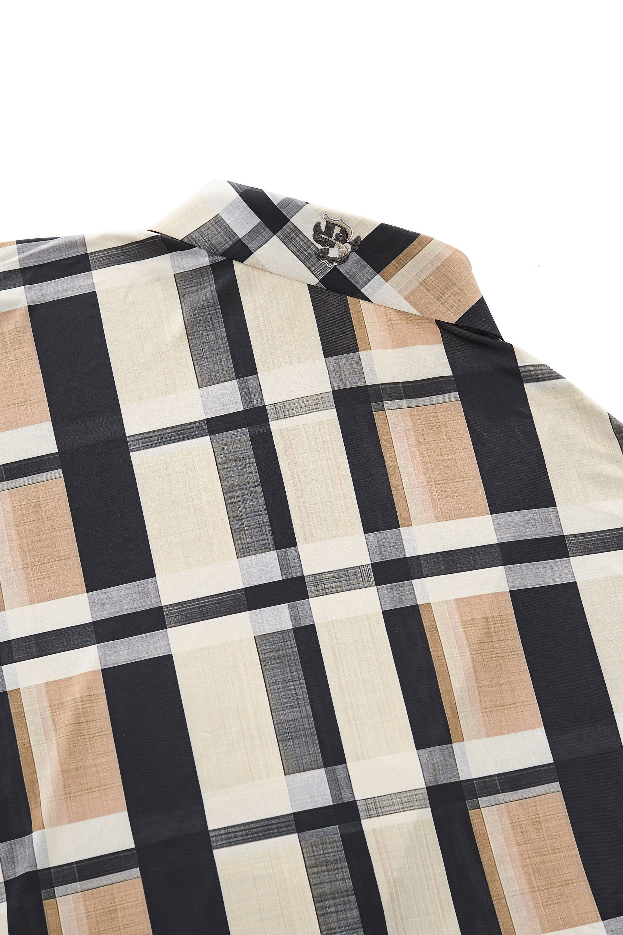 Seamless Bold Plaid Shirt – El Baron KHAKI