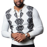 Prestige "Mambos" Polo Sweater (White) 216