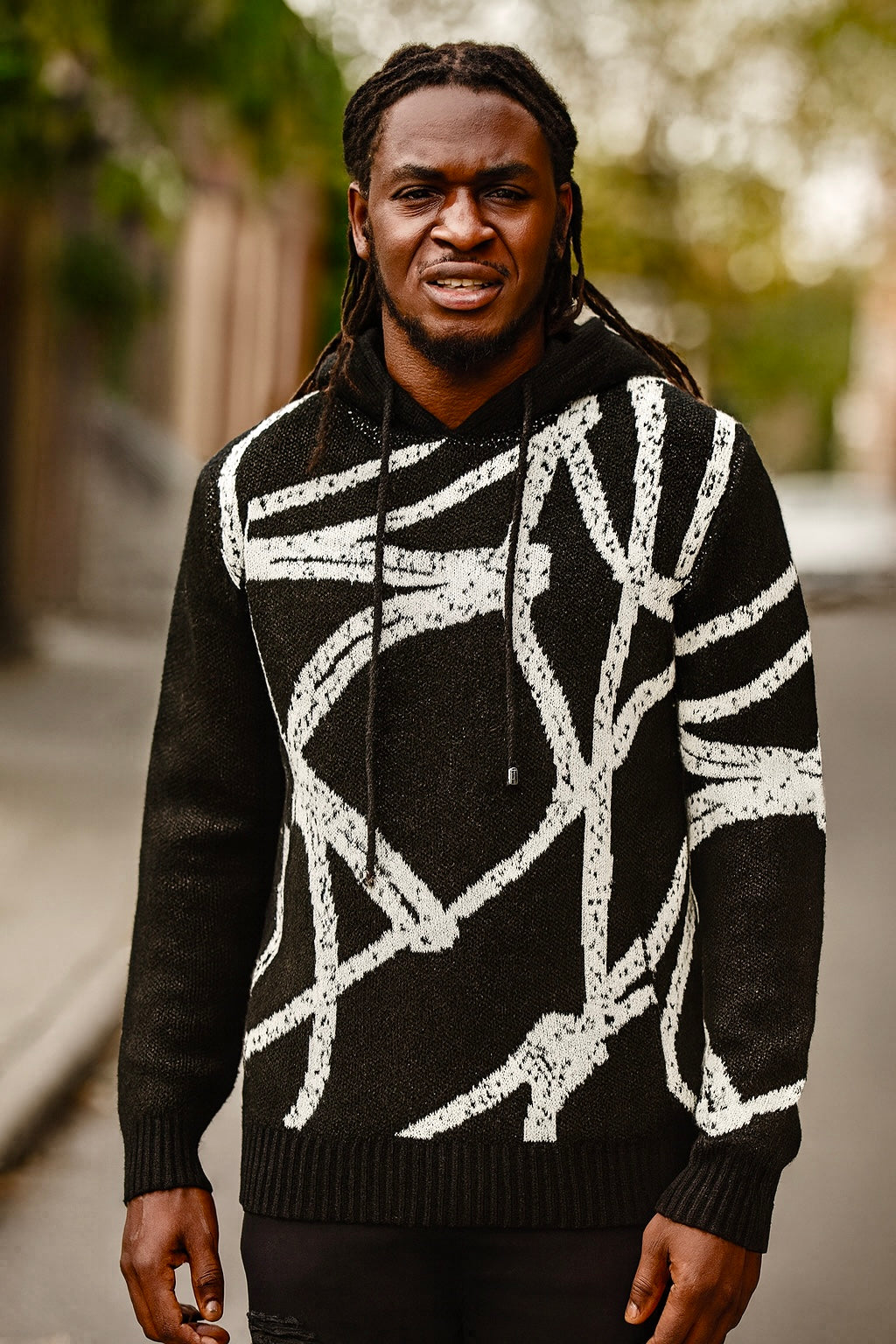 OIM G3 Hoody Sweater (Black/White) 2