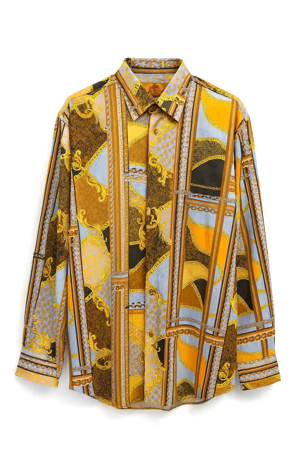 Robert Lewis Button up L/S (Brown) 220