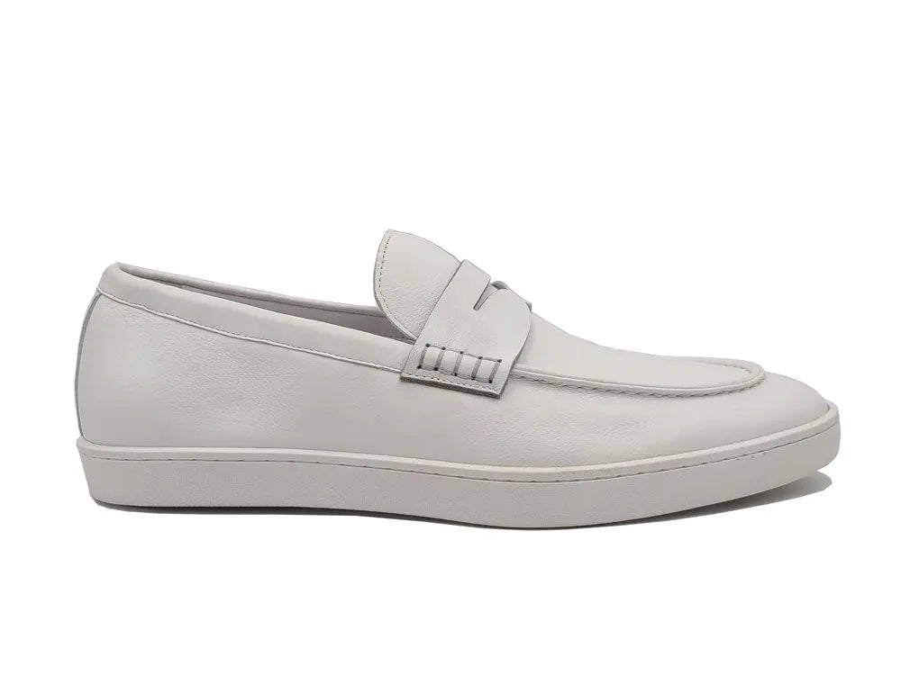 Burnished Leather Sneaker