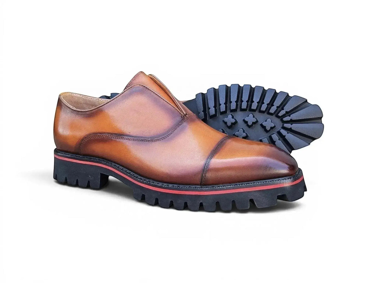 Hybrid Lug Laceless Oxford