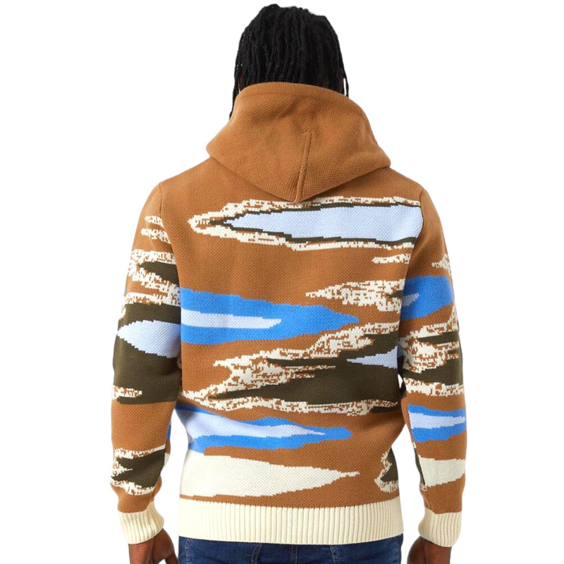 PRE-ORDER* G3 Hoody Sweater (Tan/Blue/Olive) OIM