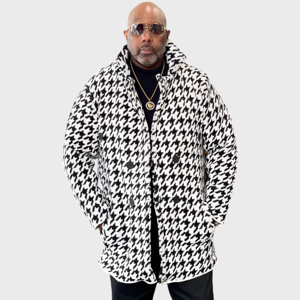 LCR "Kingsly" Houndstooth Throwover