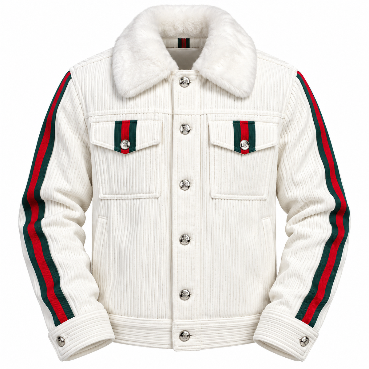 Prestige "Cypher" Jacket (White/Red/Green)