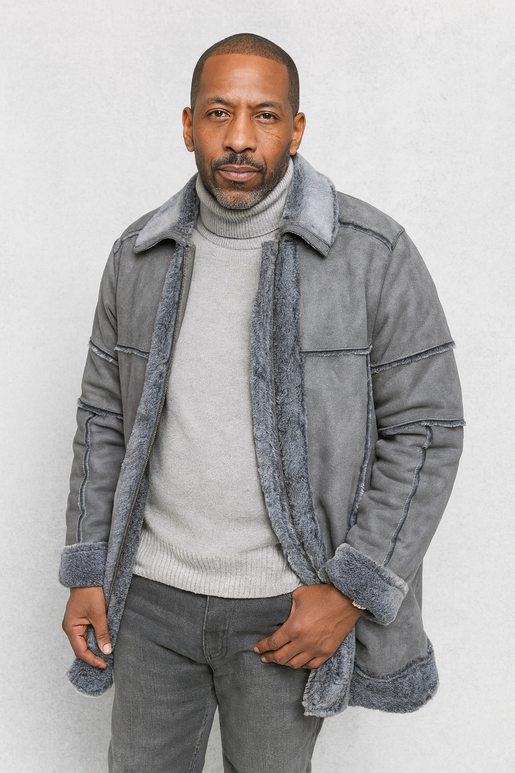 Prestige "Westchester" Shearling (Charcoal)