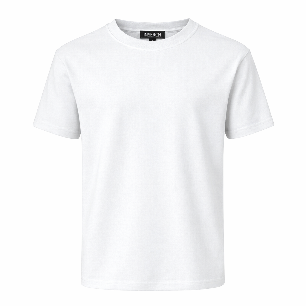 Inserch Men’s Short Sleeve Mock Neck Sweater - White