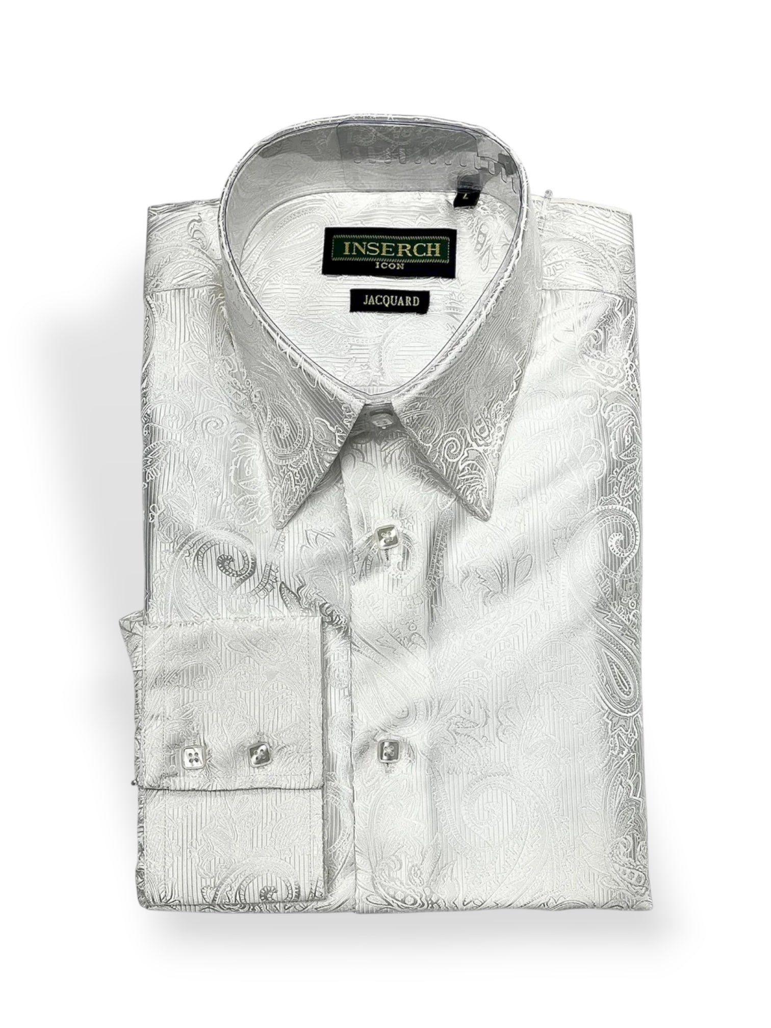 Inserch "luxton" button up shirt (White)