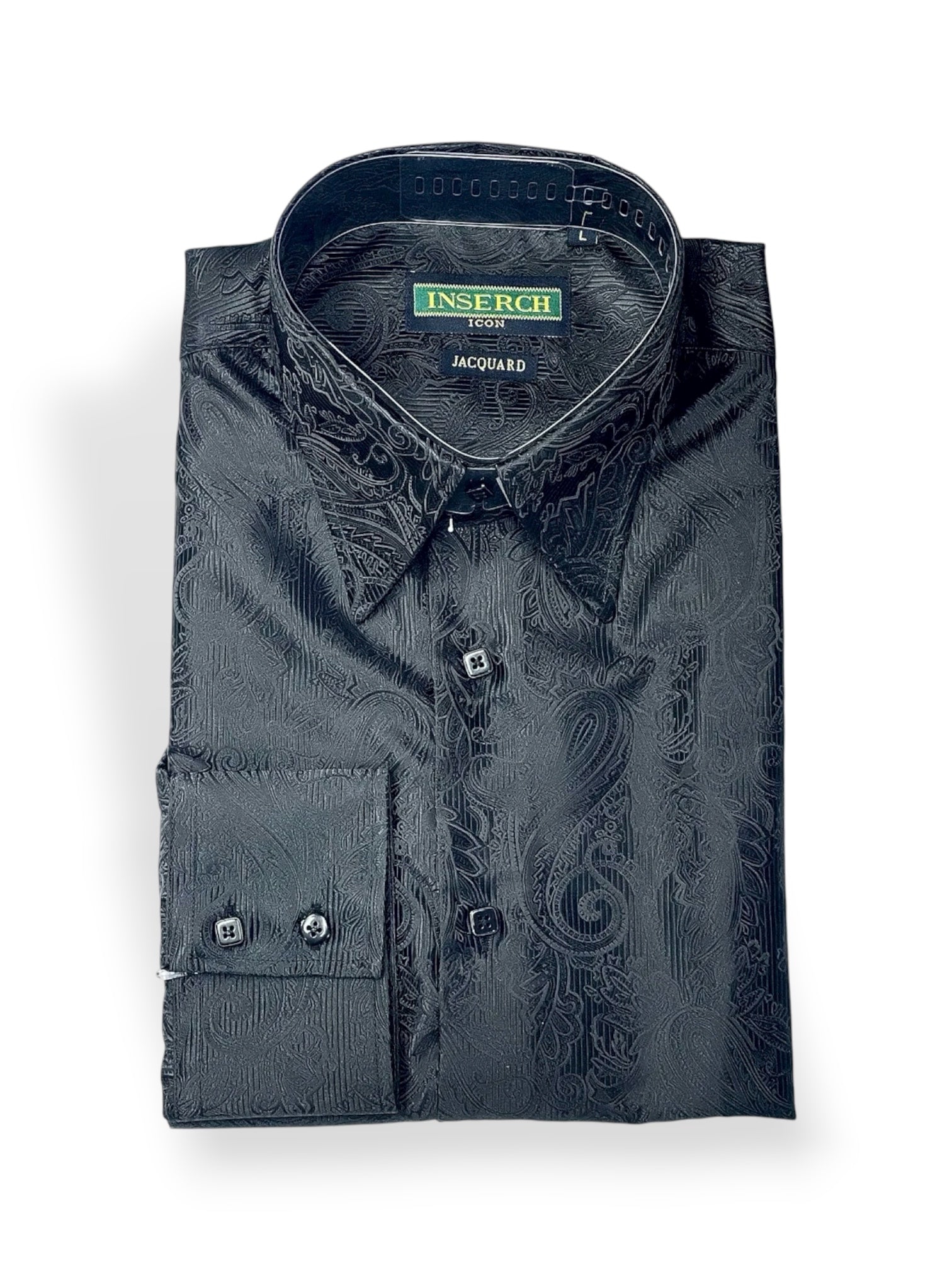 Inserch "luxton" Button Ups L/S (Black)