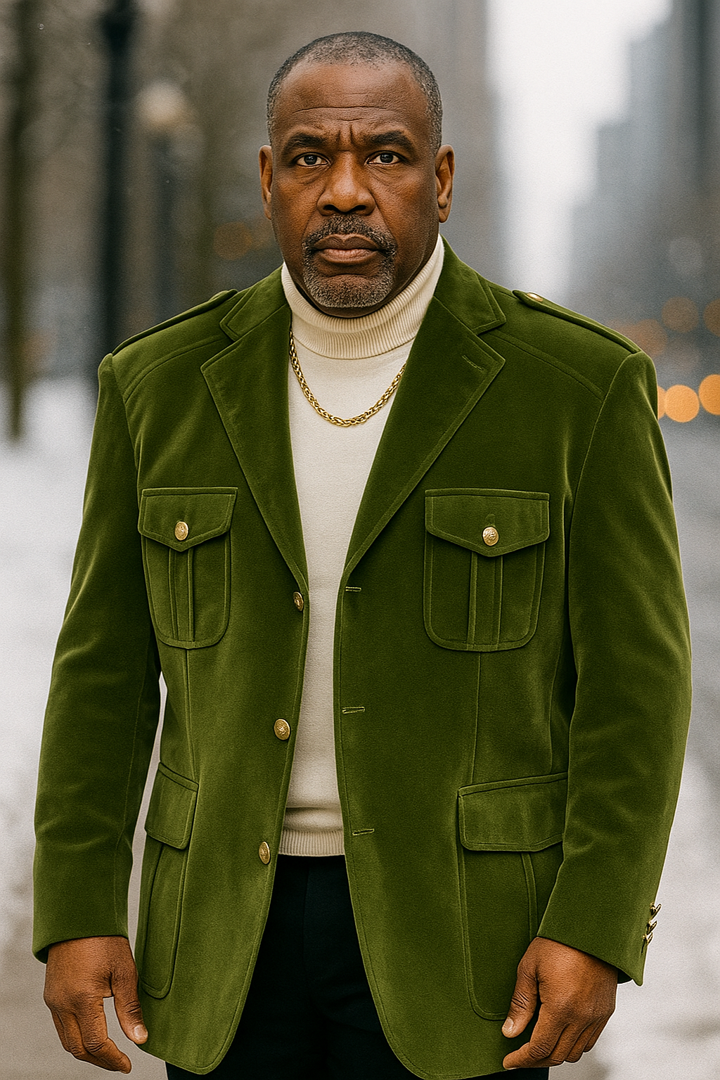 Inserch Military Blazer 569 (Green)