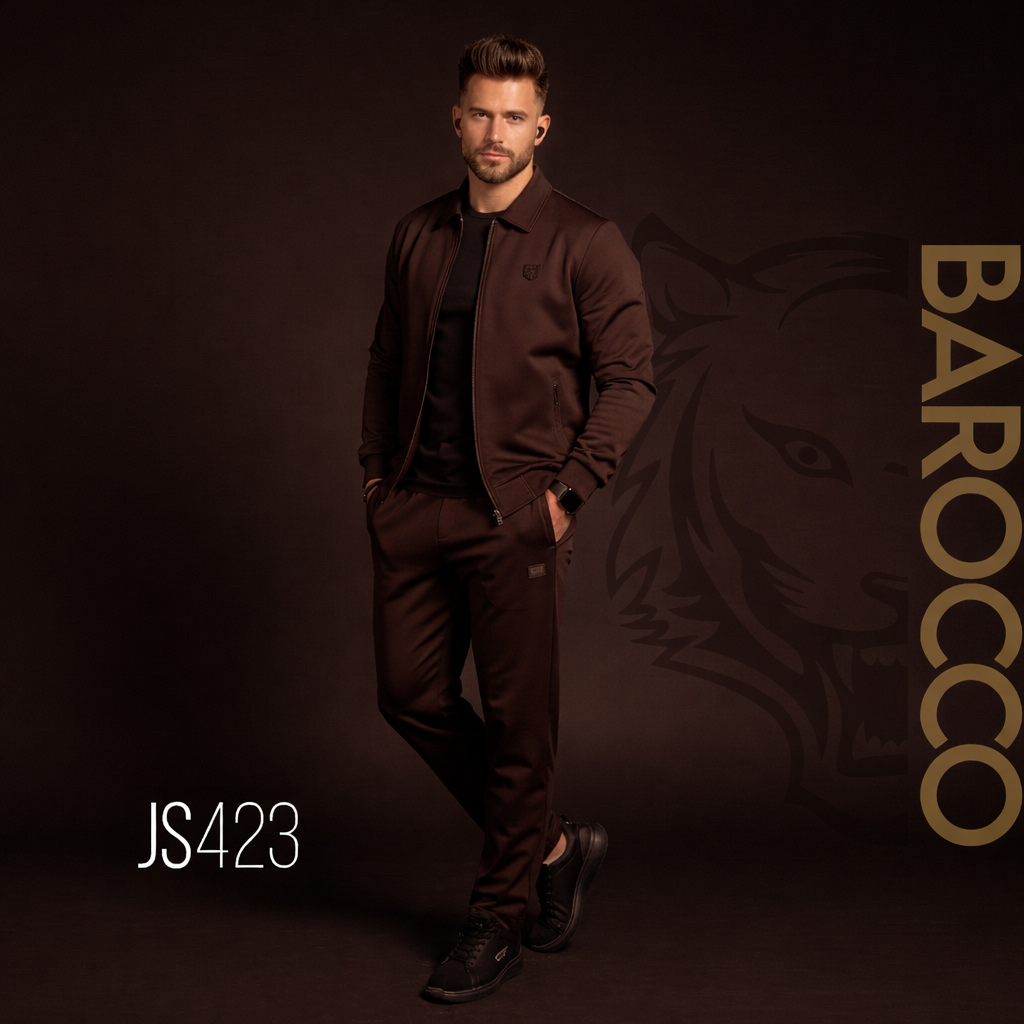 Jetstream Luxe Tracksuit COFFEE