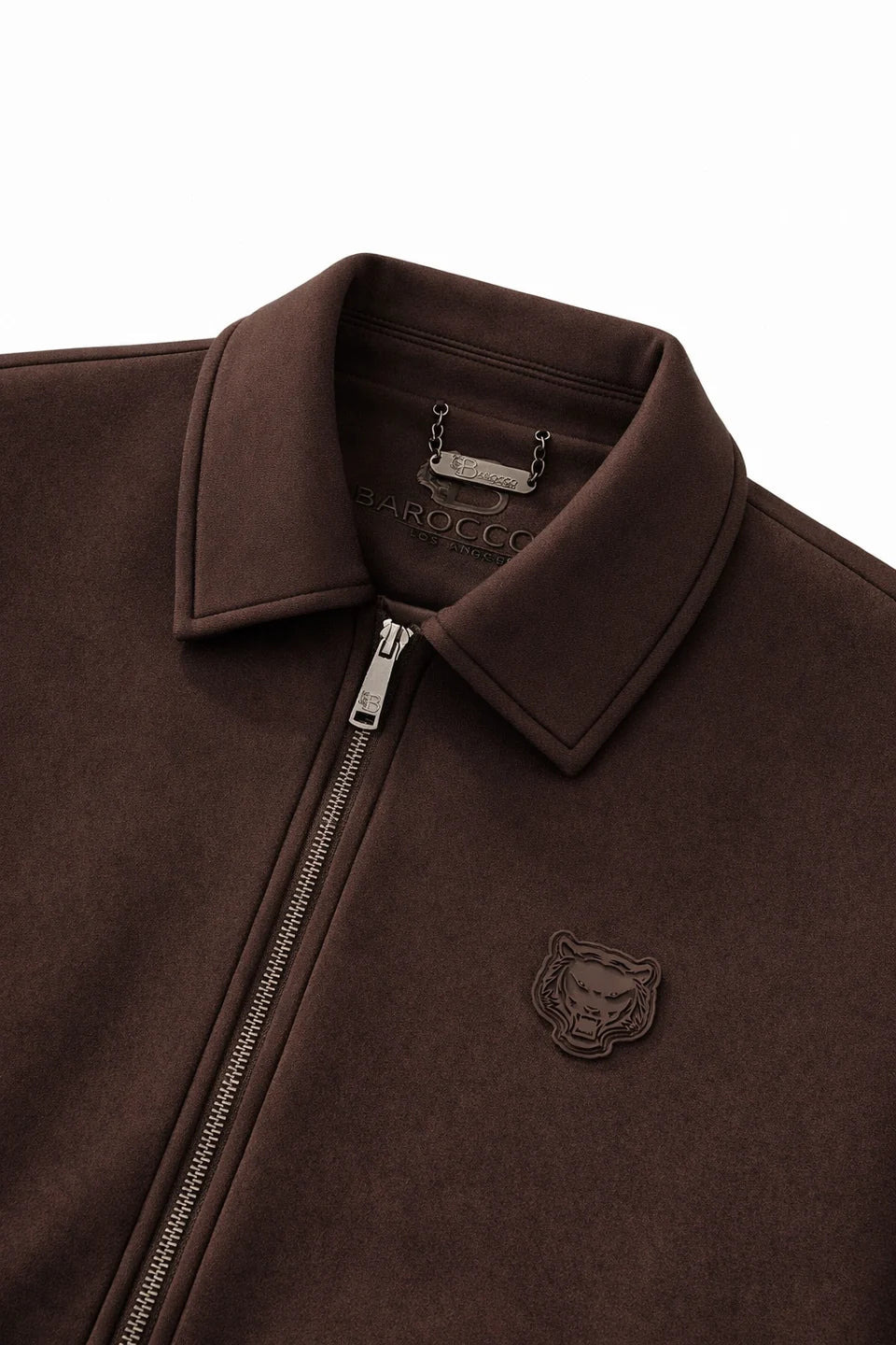 Barocco Mens Luxury Tracksuit - Coffee