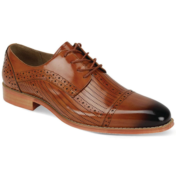 Giovani Leather Shoe "Lawrence" (Tan)