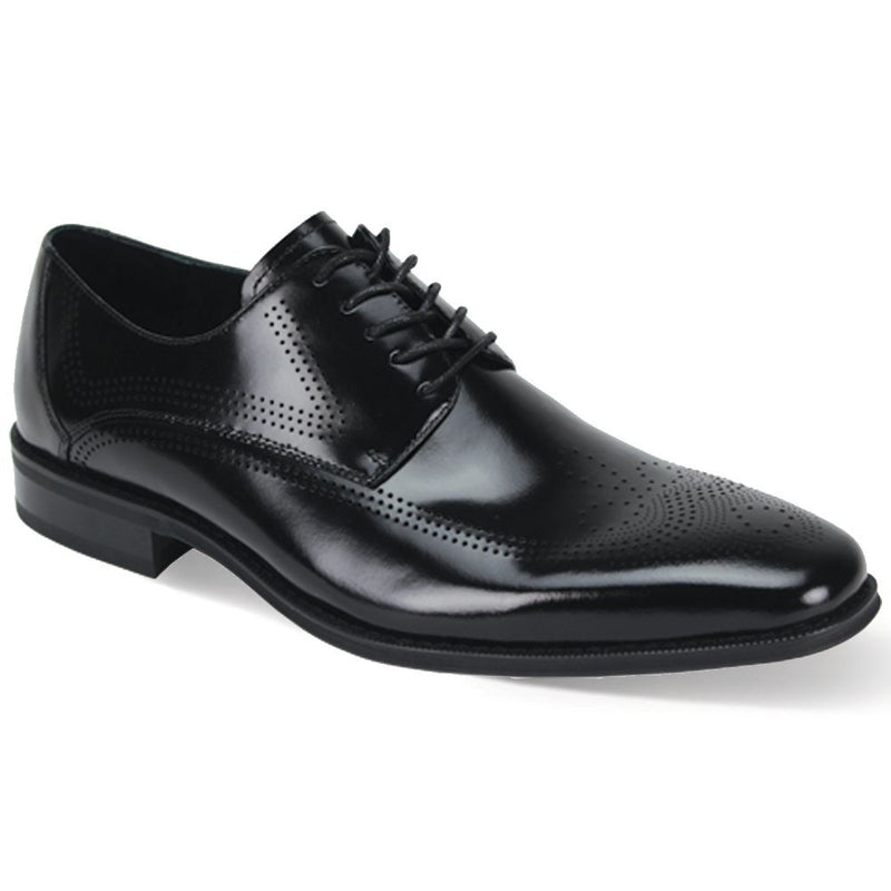 Giovani Leather Shoe "Luther" (Black)
