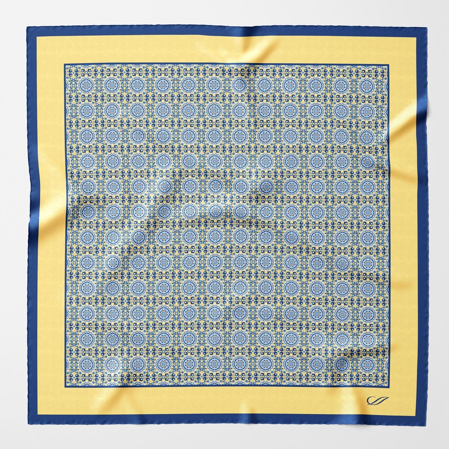 Lucca - Silk Neckerchief - Yellow