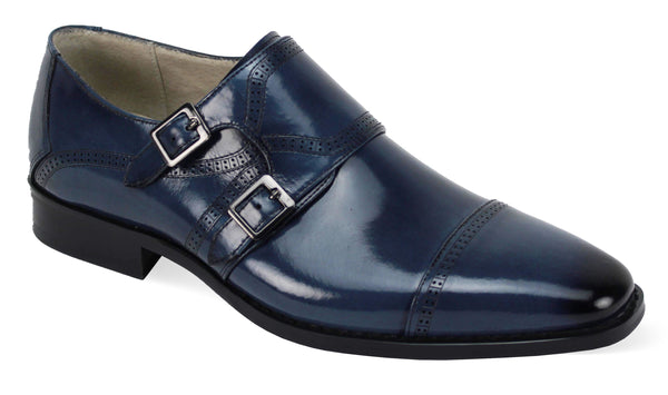 Giovani Leather Shoe "Noel" (Blue)