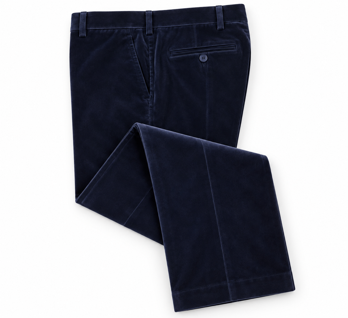 Inserch Velveteen Military Pant (Navy)