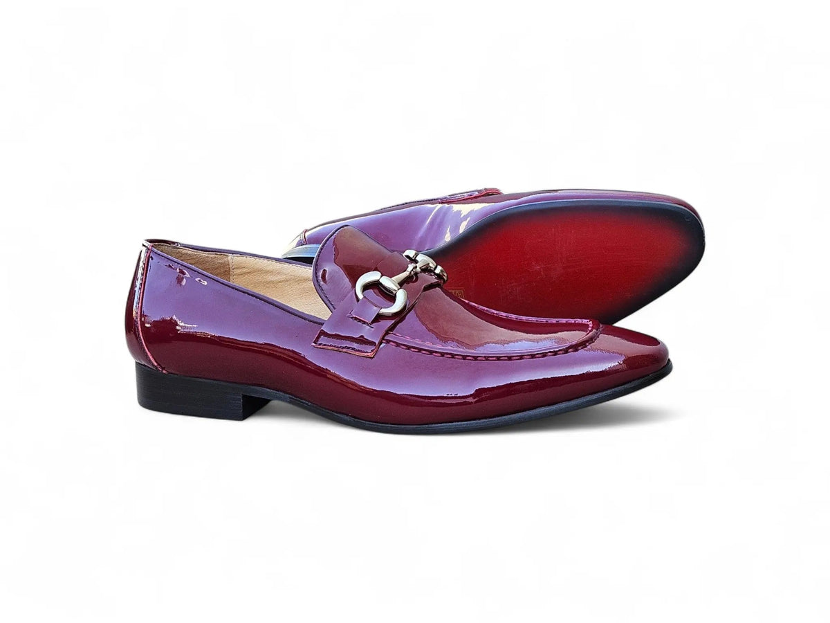 Patent Leather Horse Bit Loafer