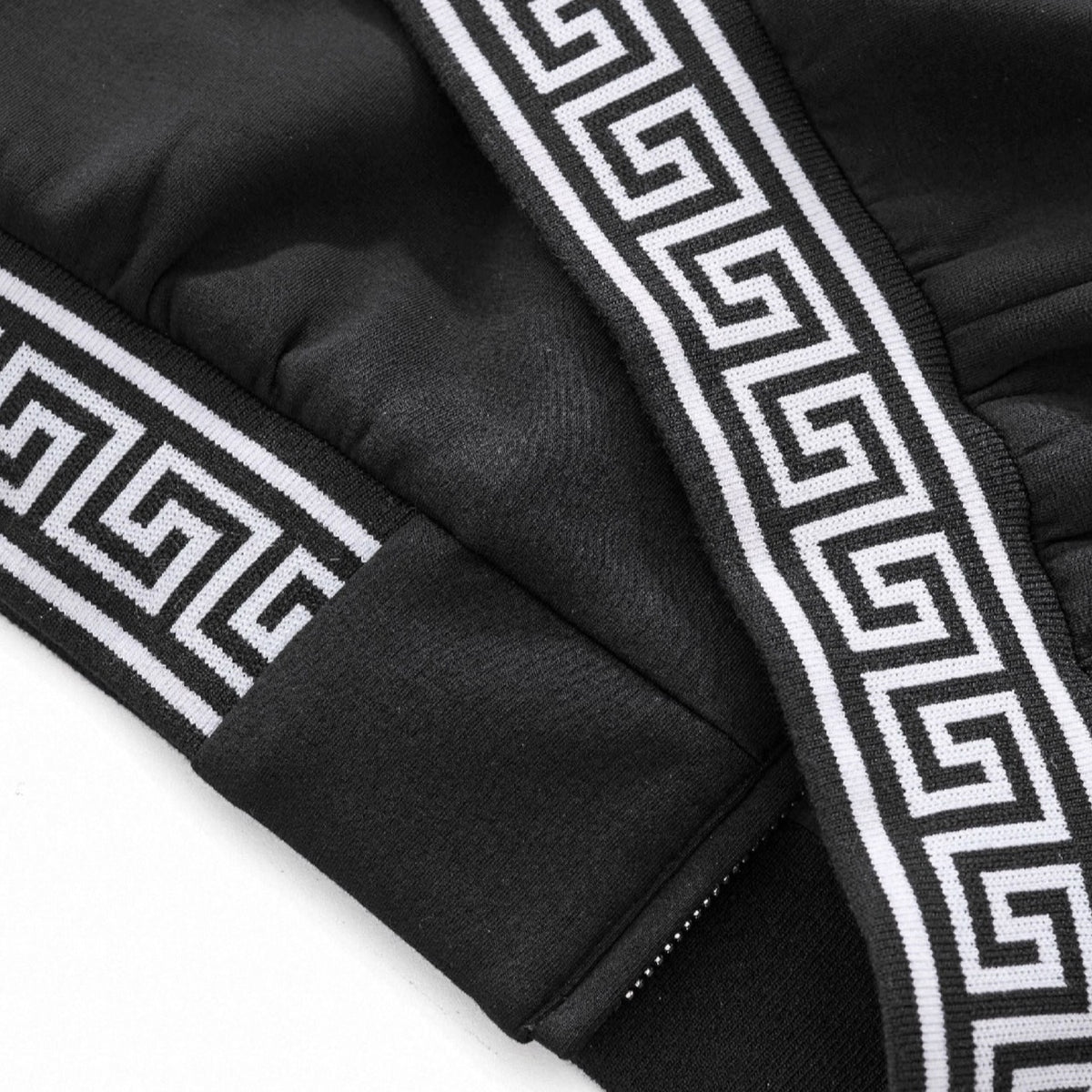 Barocco Mens Luxury Tracksuit - Black