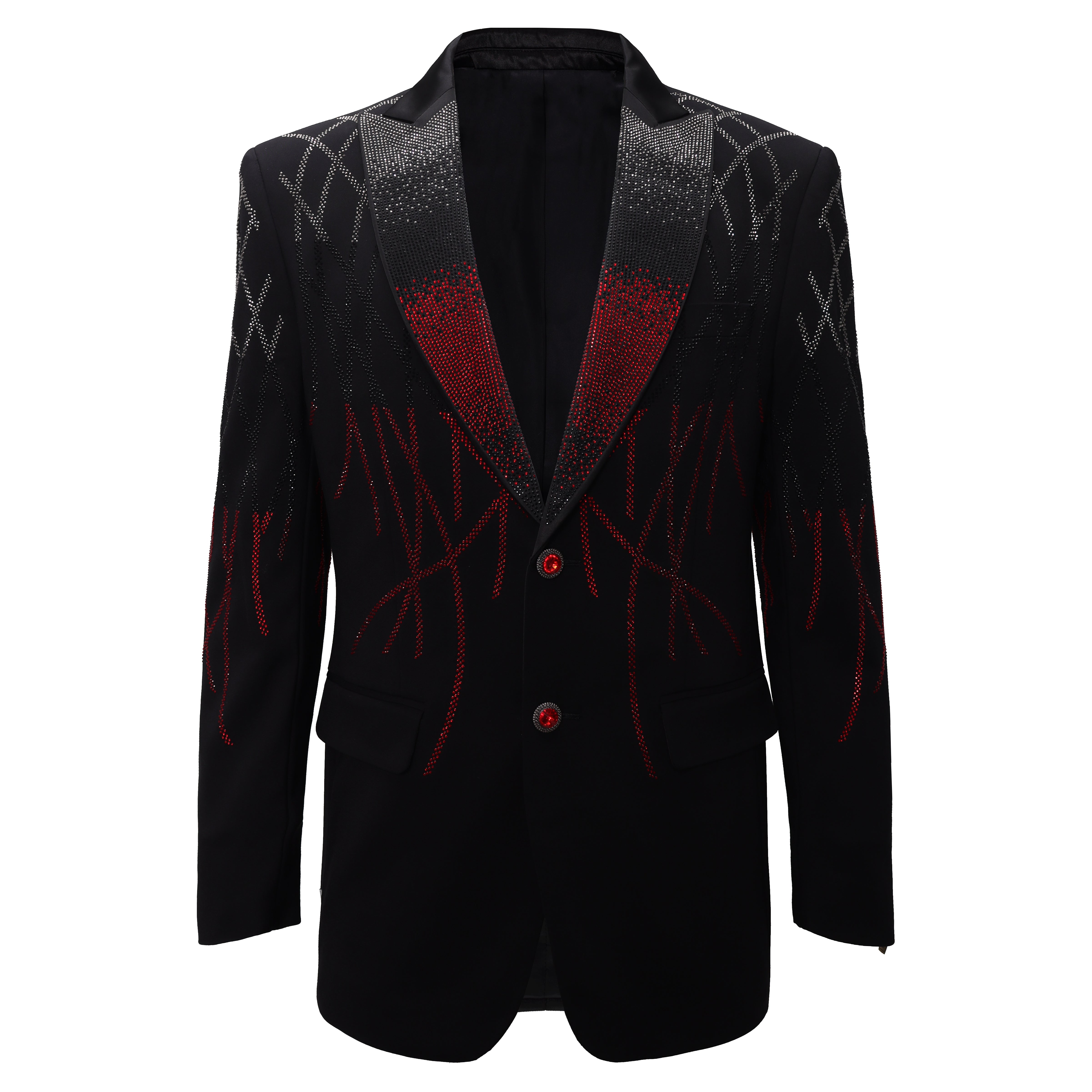 Bold Grace Blazer BLACK/RED