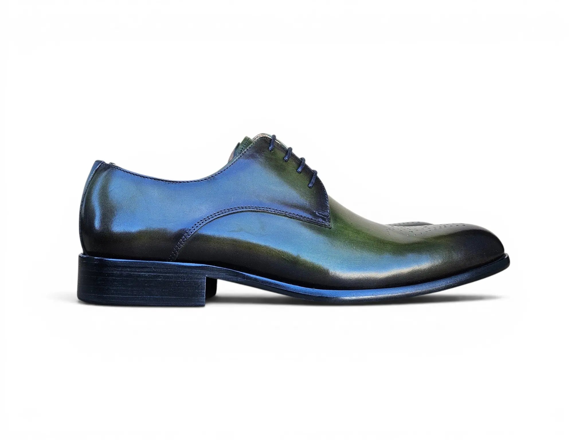 Signature Burnished Lace-up Derby