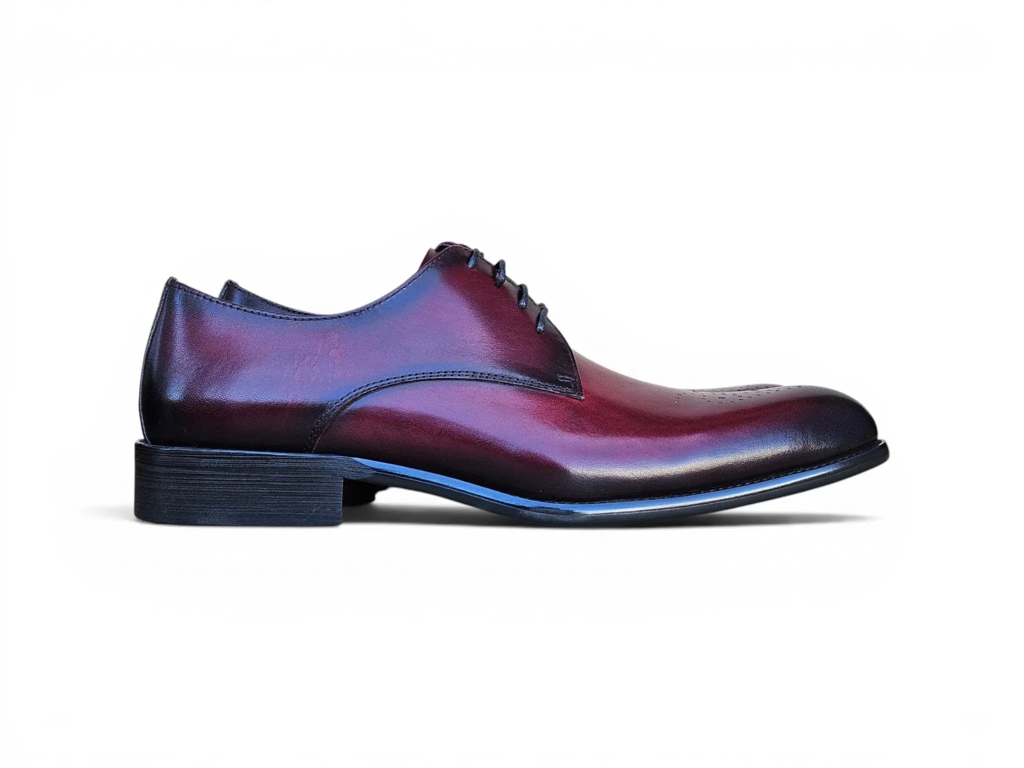 Signature Burnished Lace-up Derby