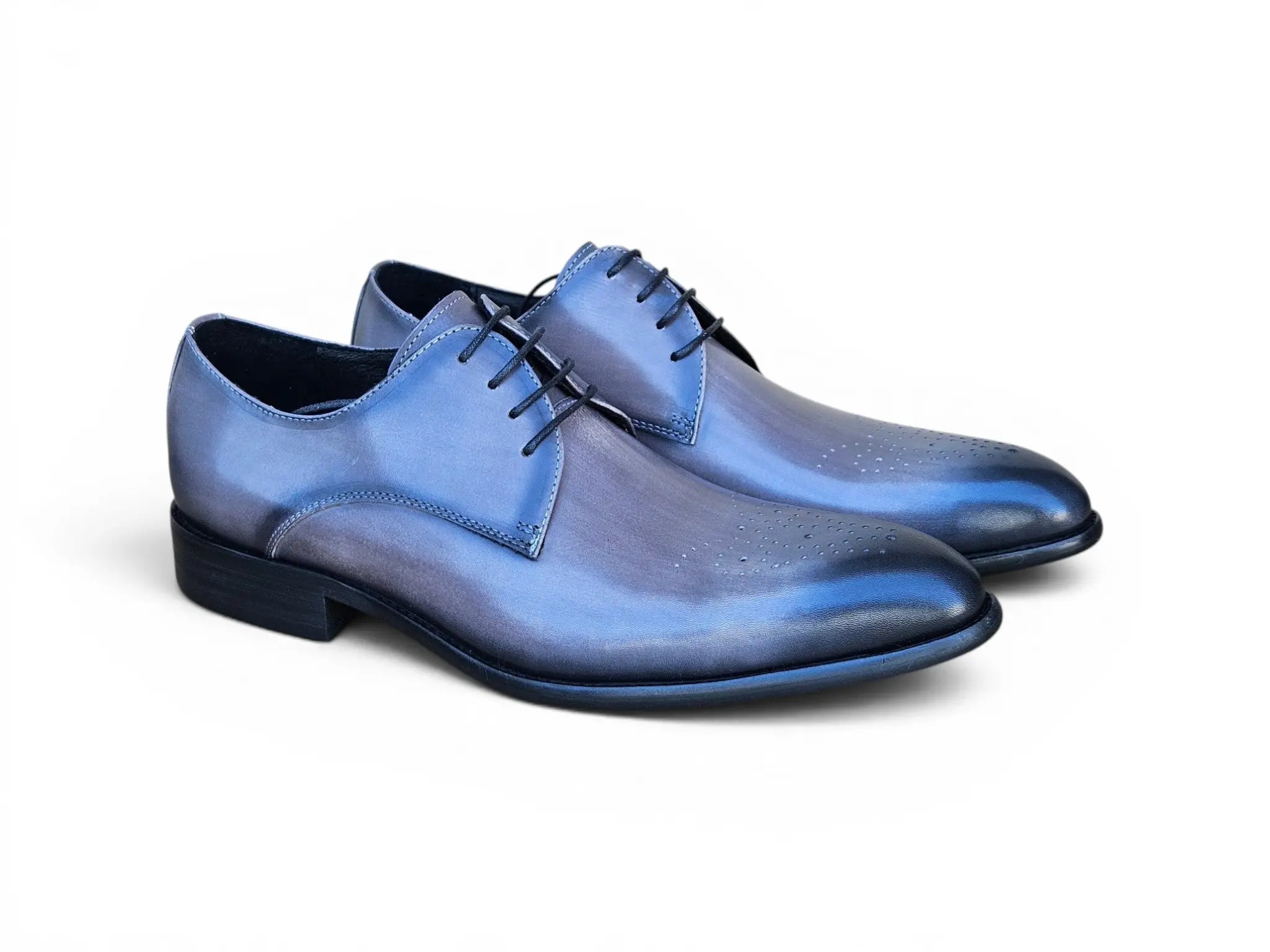 Signature Burnished Lace-up Derby