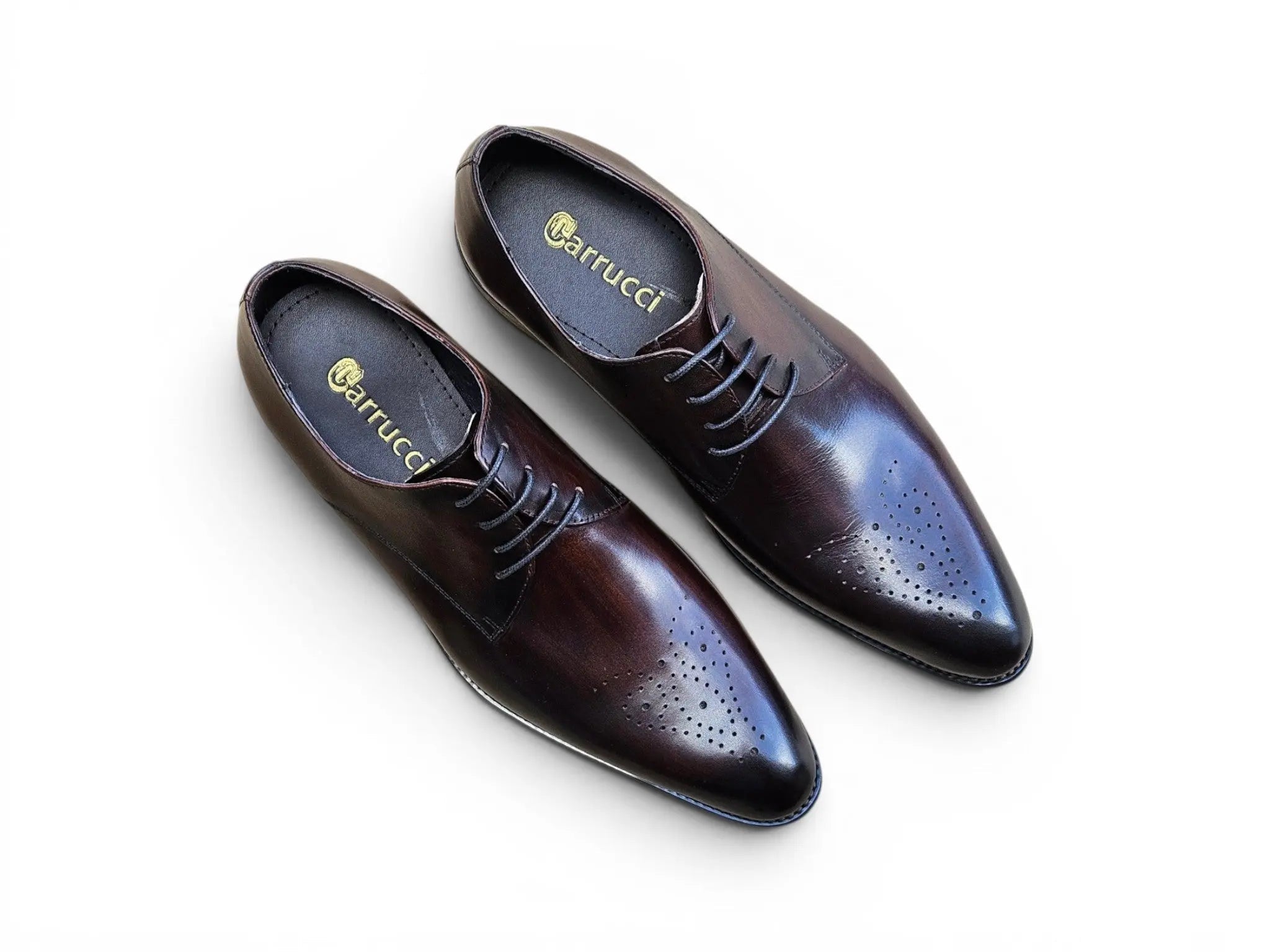 Signature Burnished Lace-up Derby