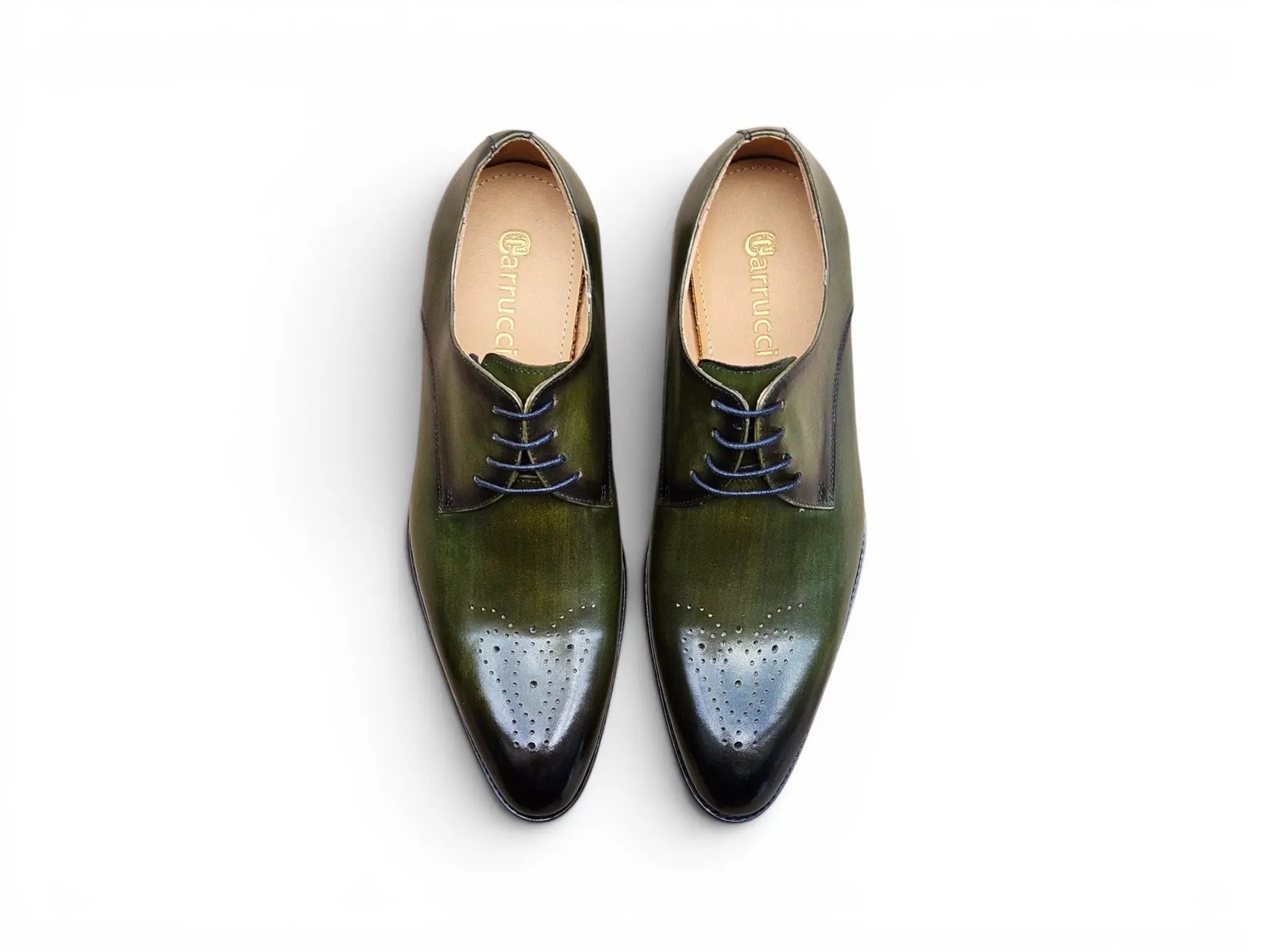 Signature Burnished Lace-up Derby