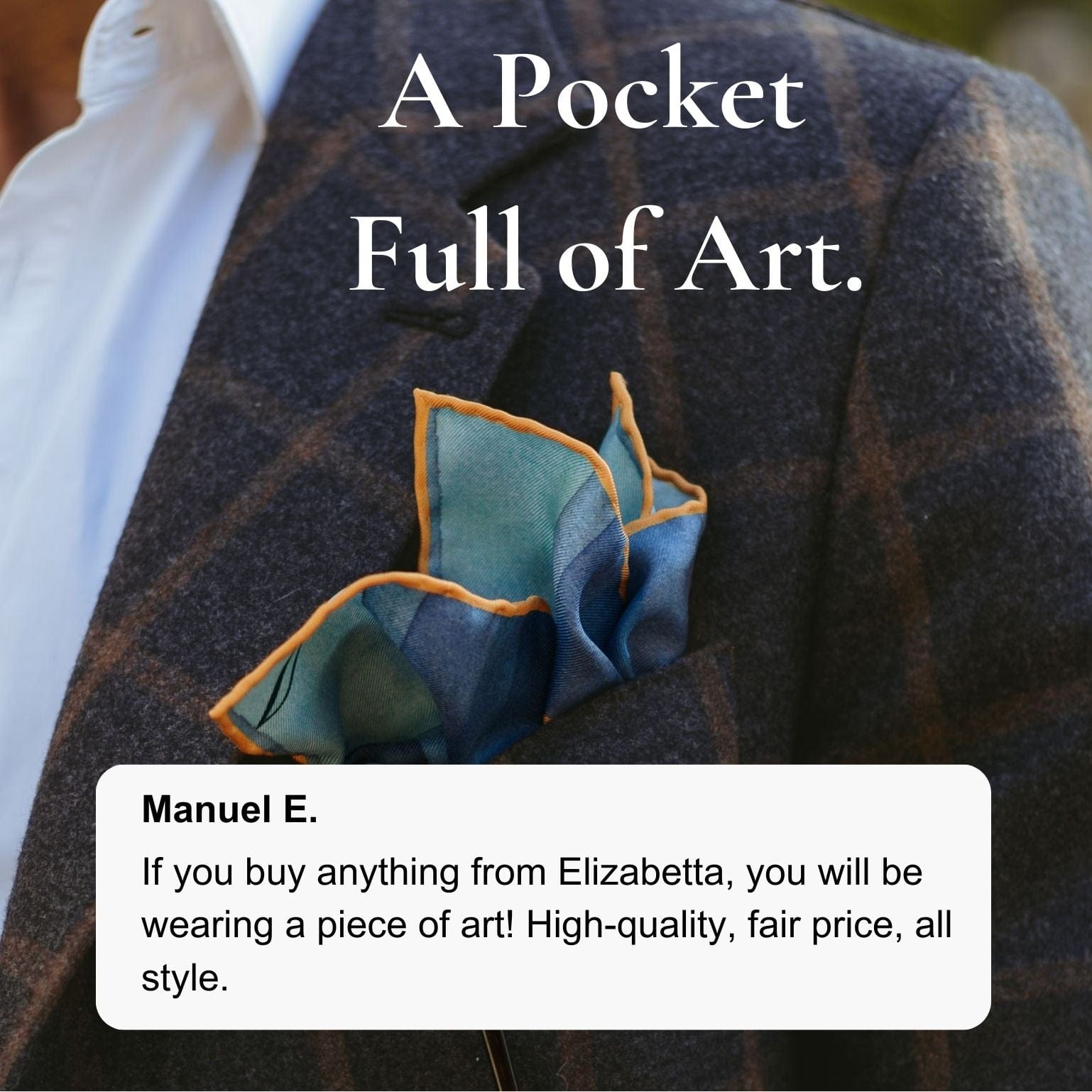Early Autumn - Silk Pocket Square