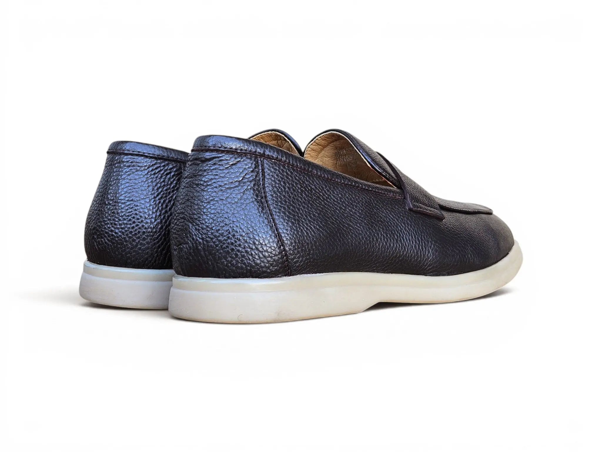 Tumble Calfskin Penny Loafer