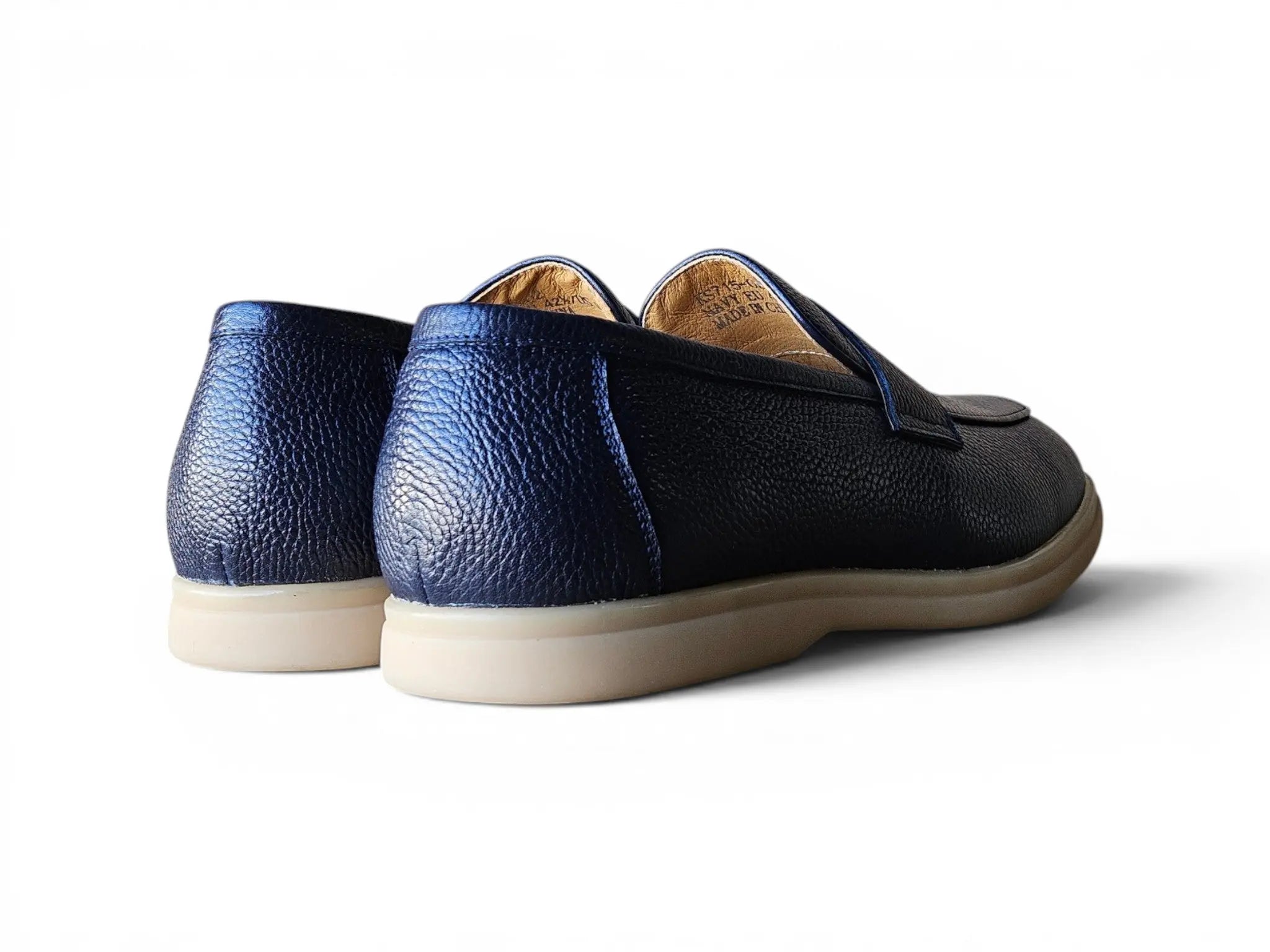 Tumble Calfskin Penny Loafer