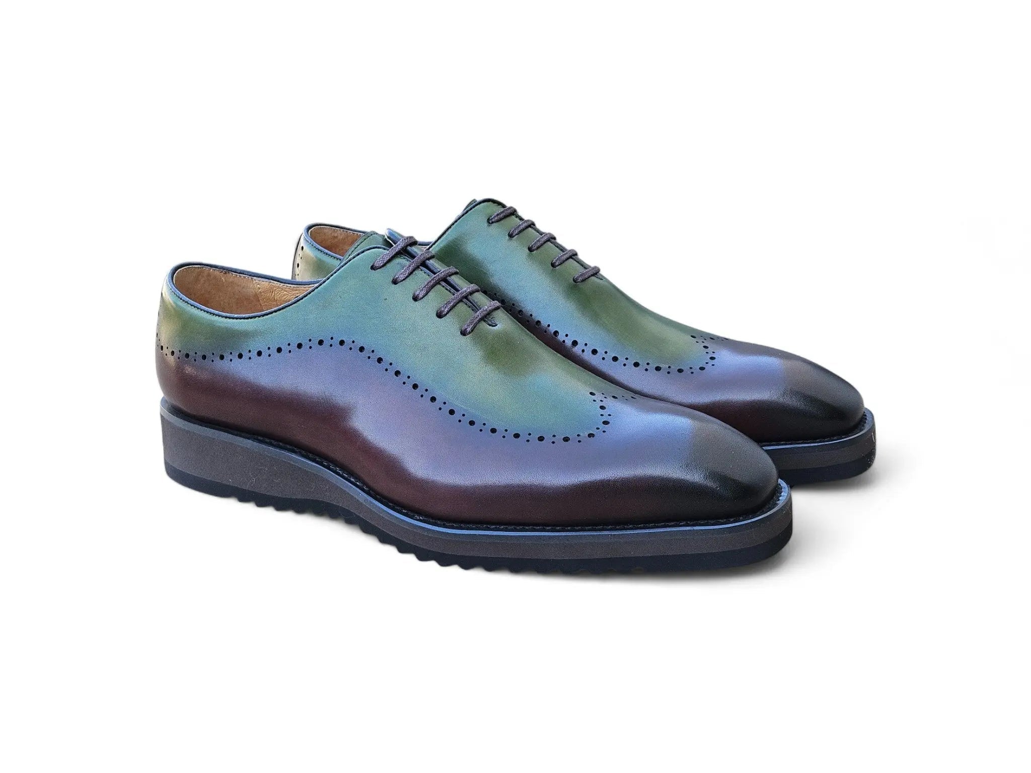 Two Tone Oxford With Lightweight Sole
