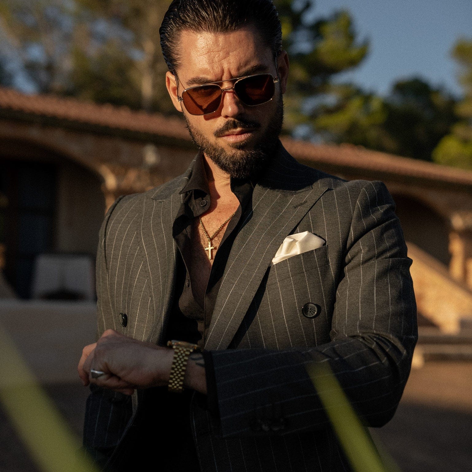Montecristo - Silk Pocket Square