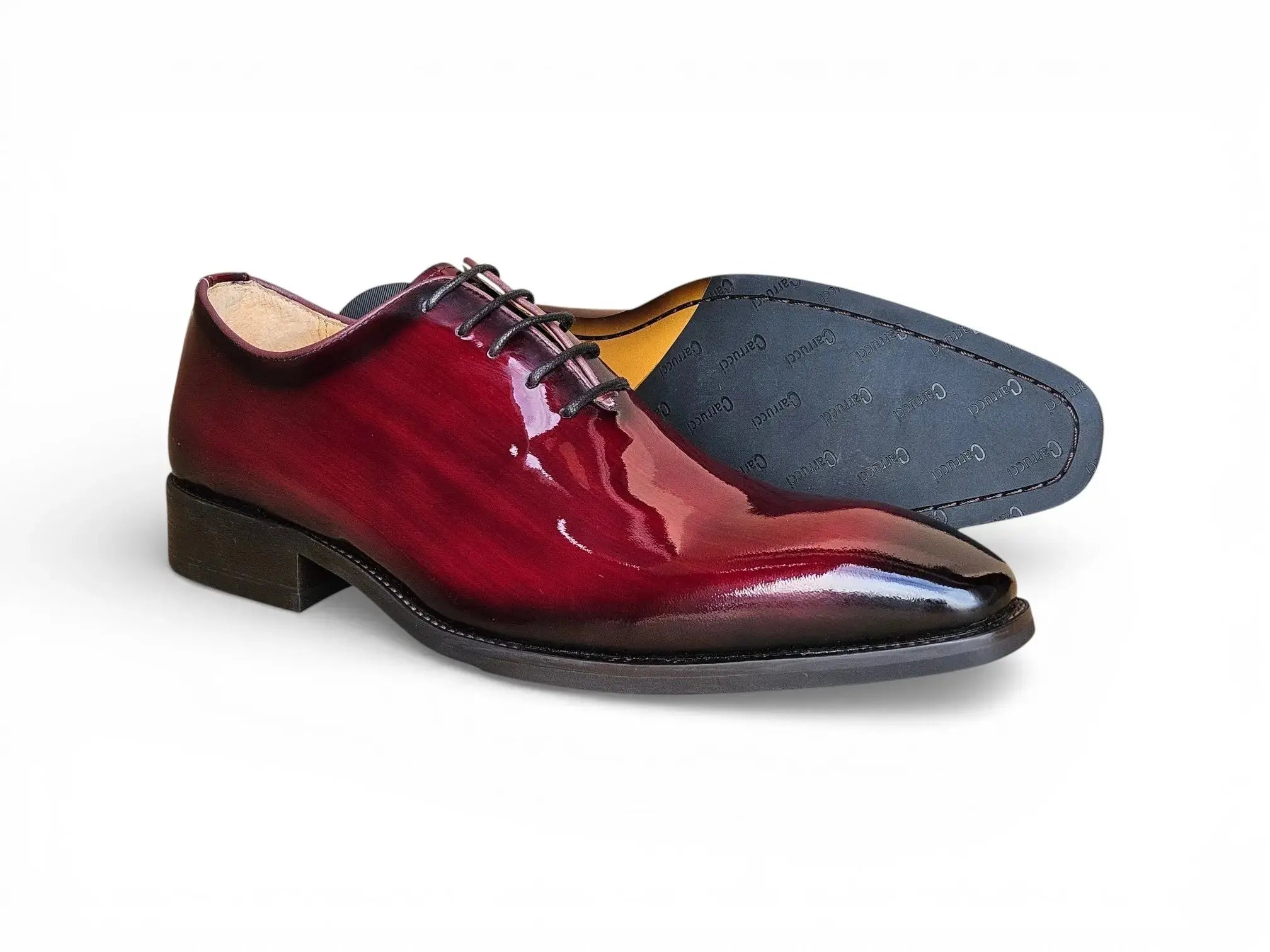 Wholecut Patent Leather Oxford