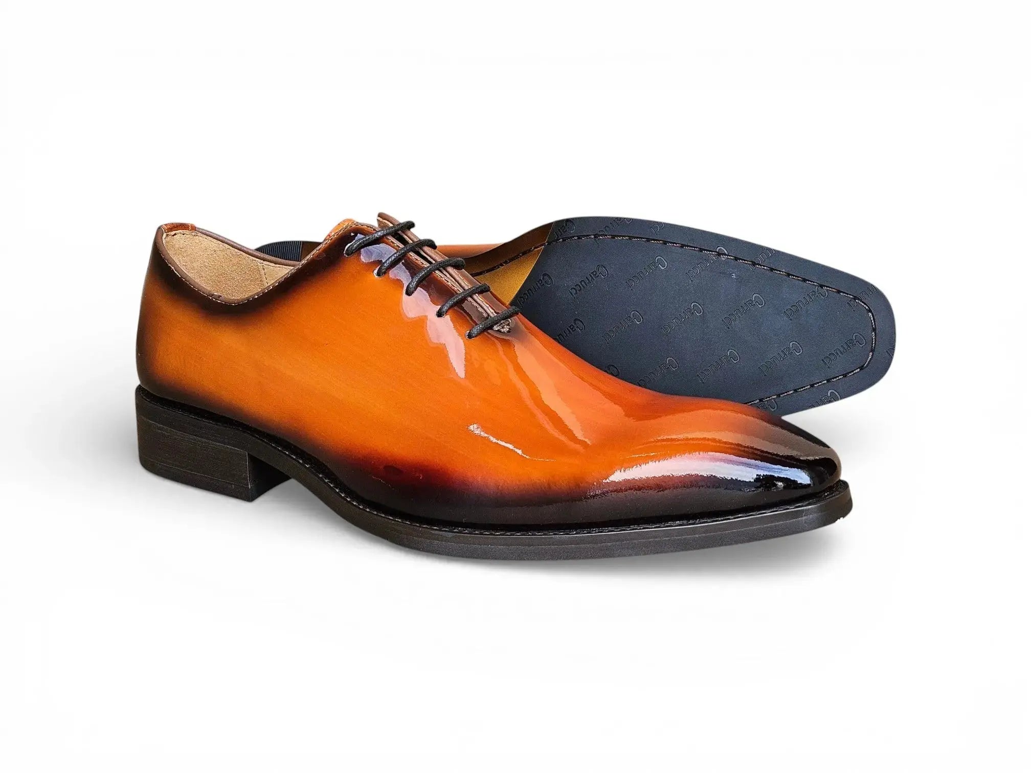 Wholecut Patent Leather Oxford