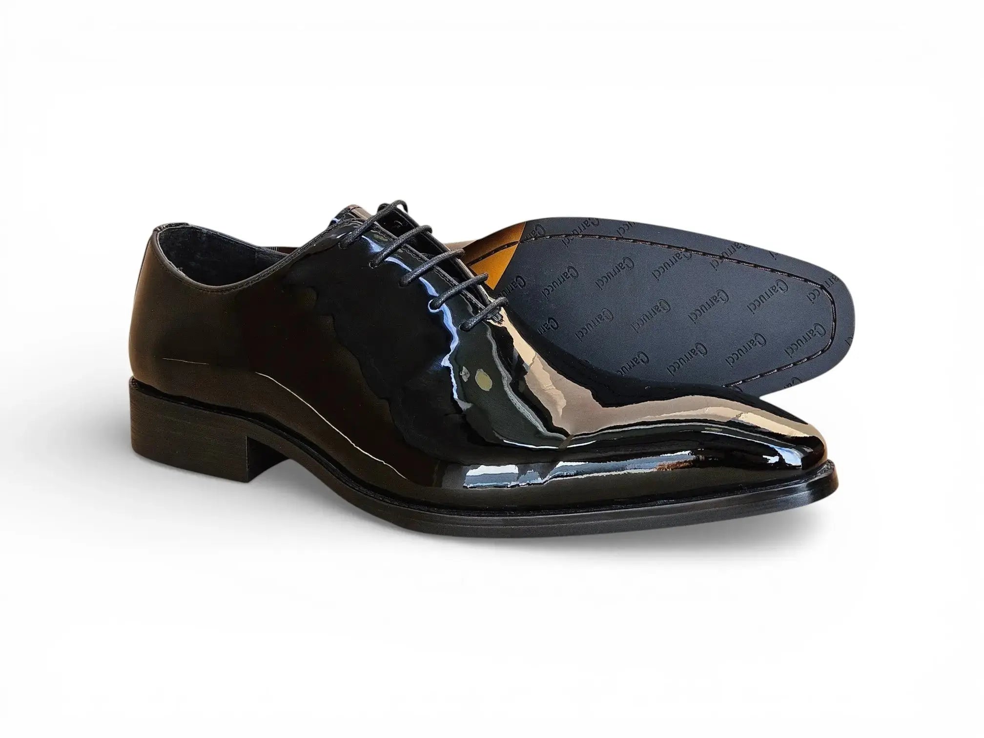 Wholecut Patent Leather Oxford