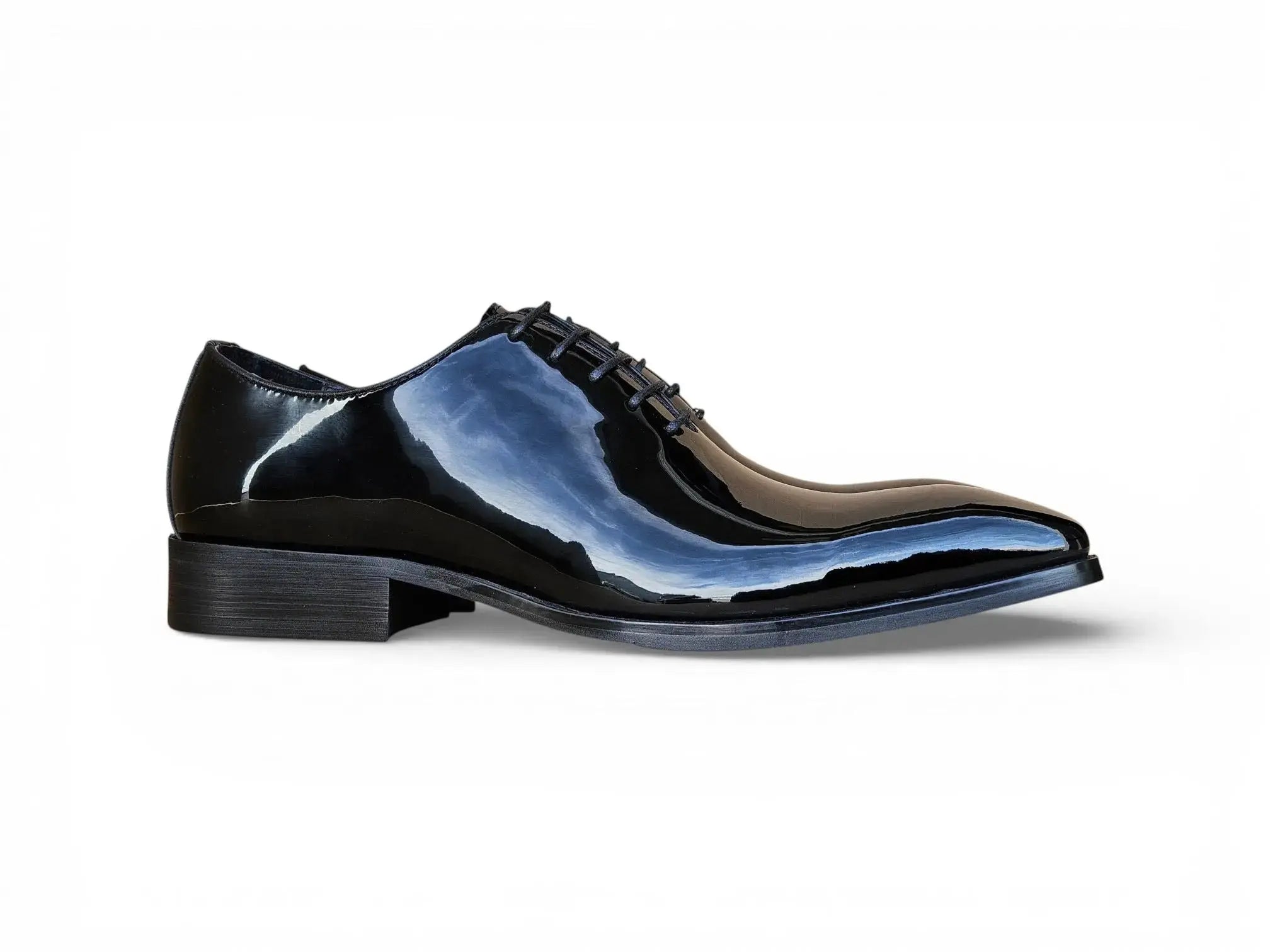 Wholecut Patent Leather Oxford