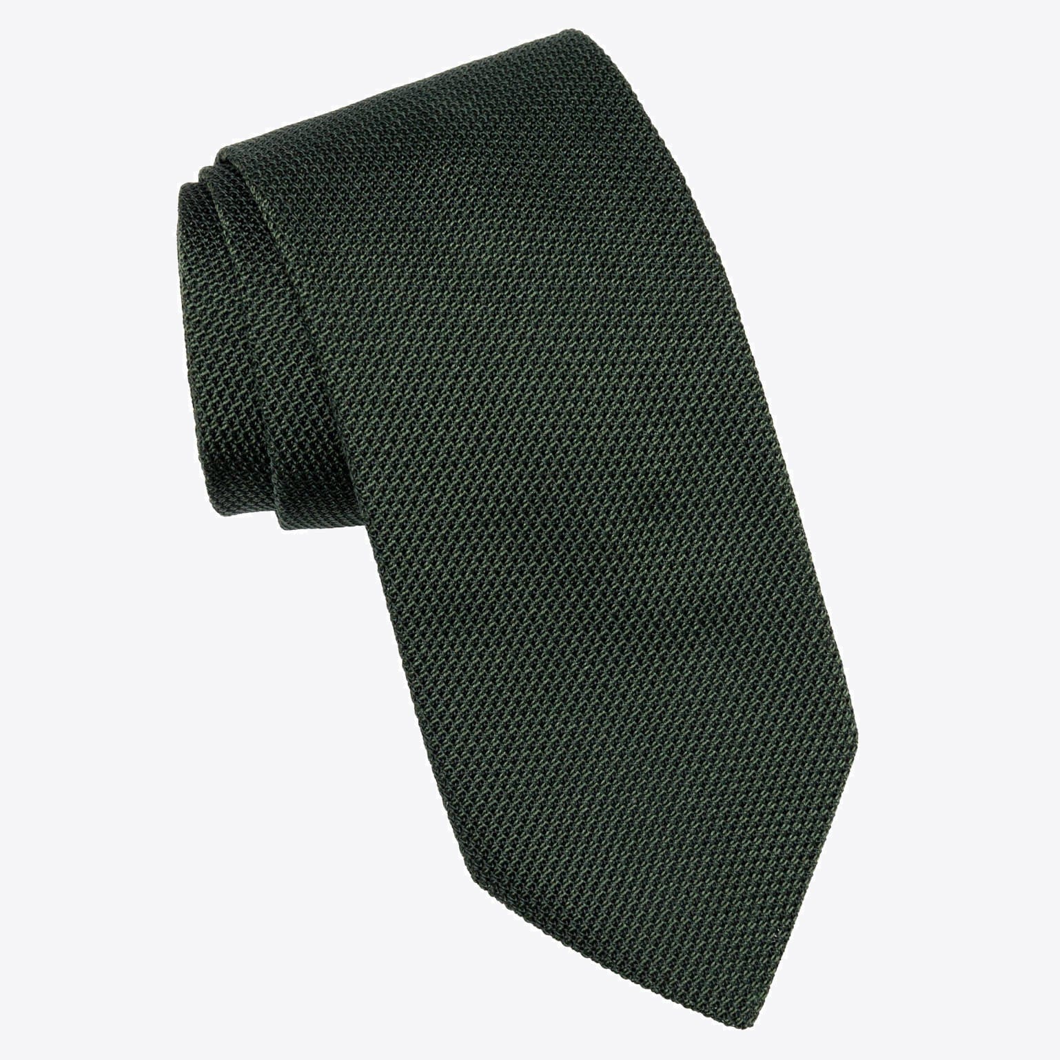 Foresta - Green Silk Grenadine Tie