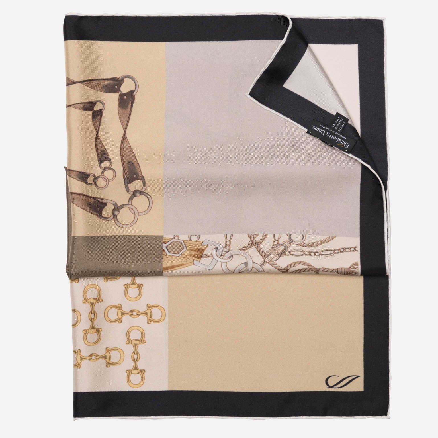 San Siro - Silk Neckerchief - Tan