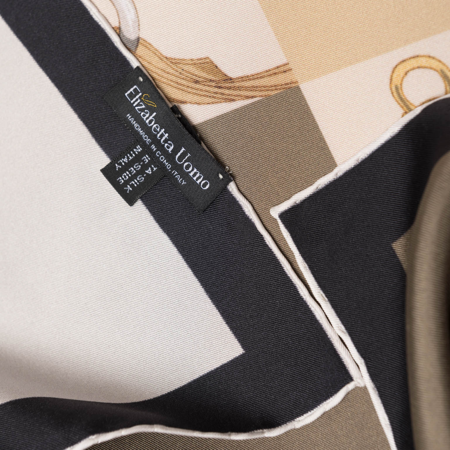 San Siro - Silk Neckerchief - Tan