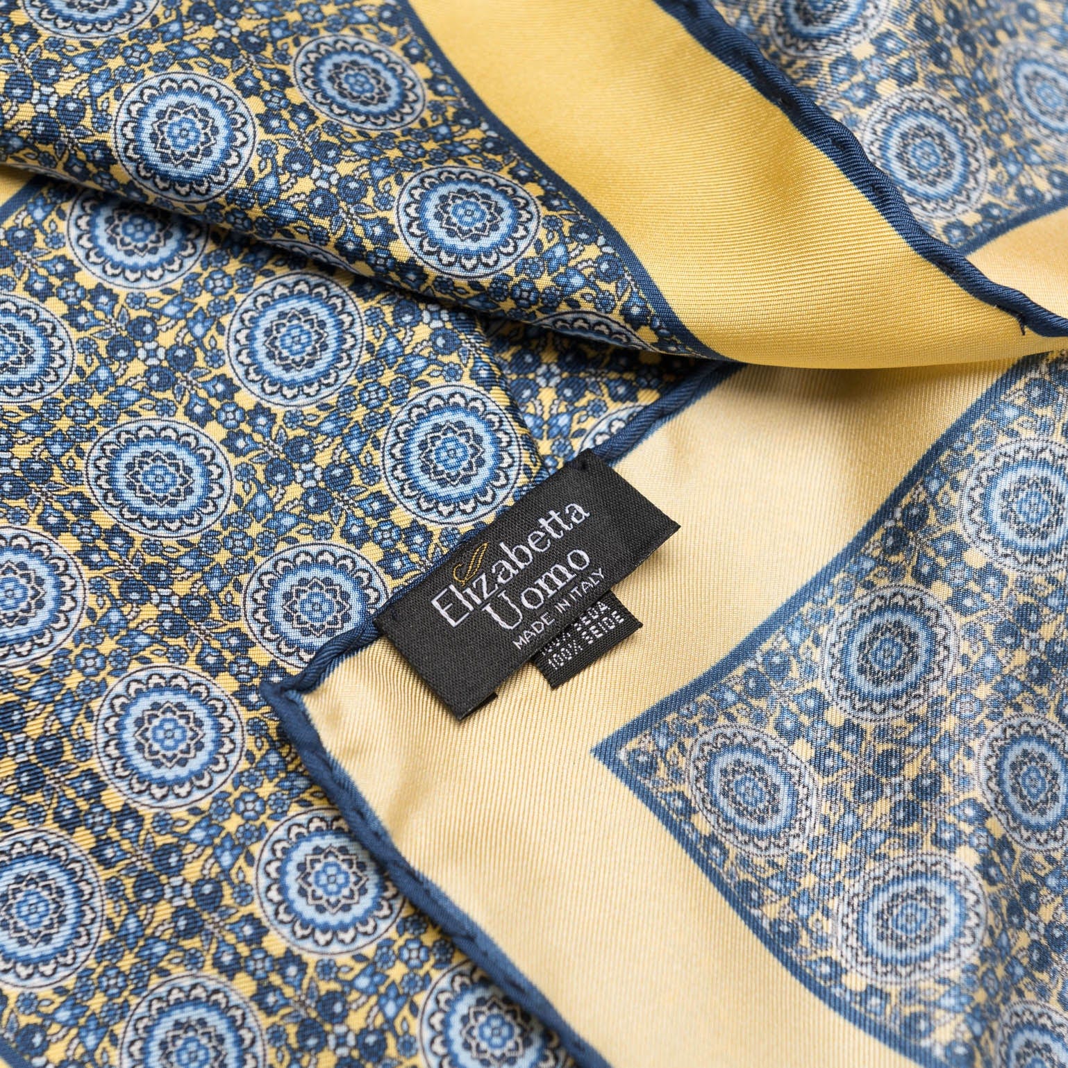 Lucca - Silk Neckerchief - Yellow