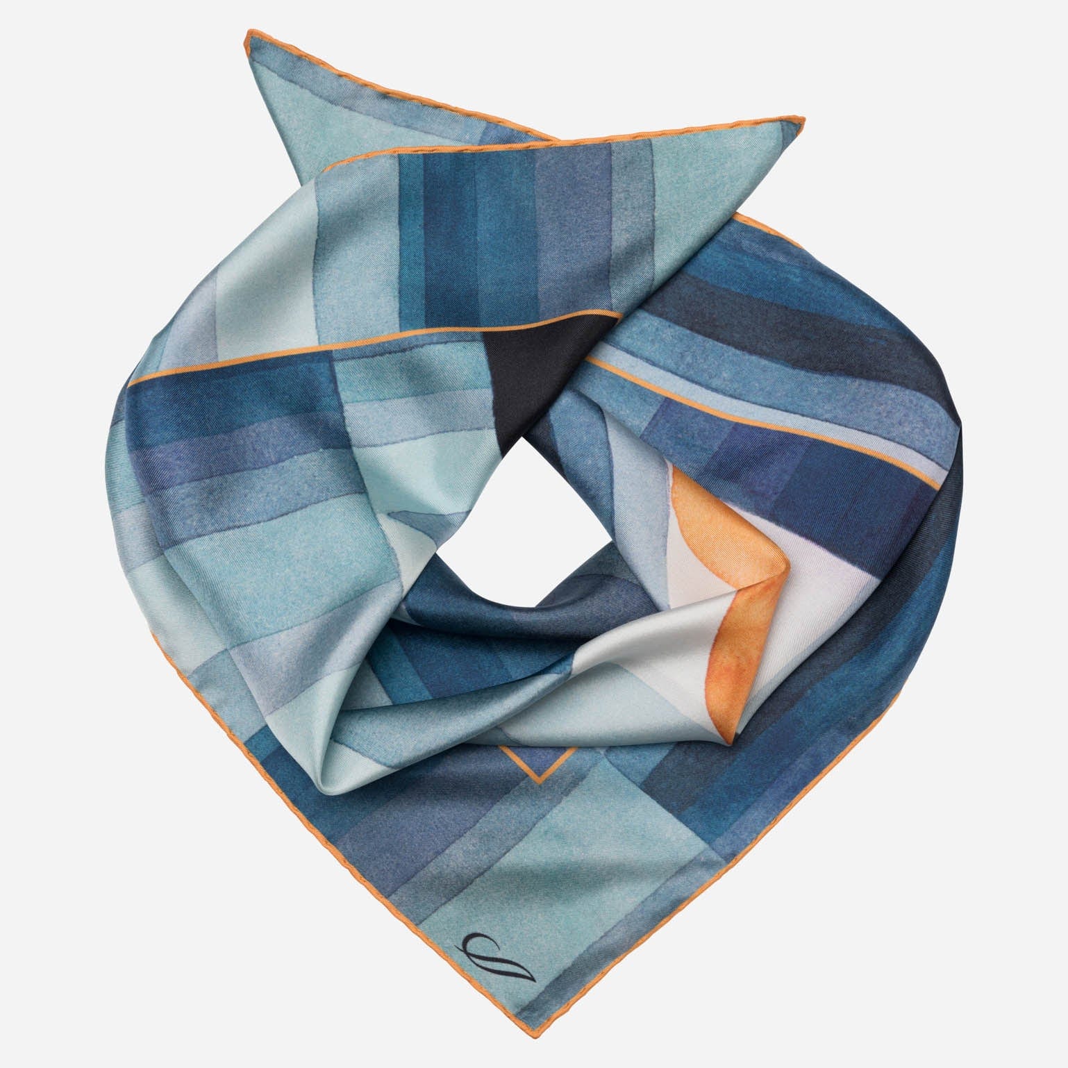 The Harbinger of Autumn - Silk Neckerchief