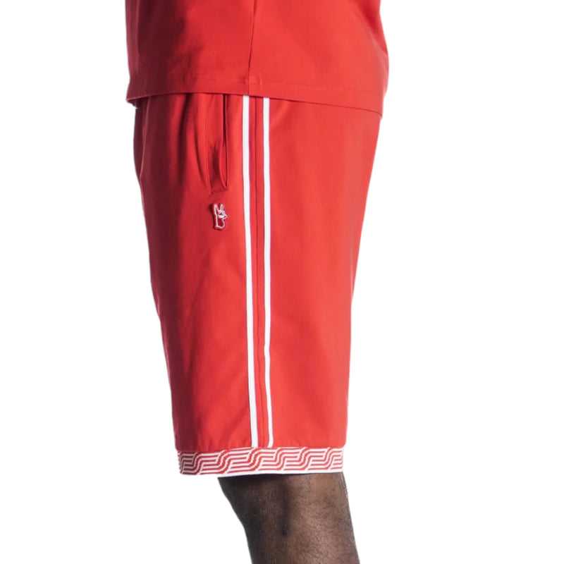 Makobi "Breeze" Shorts (Red/White)