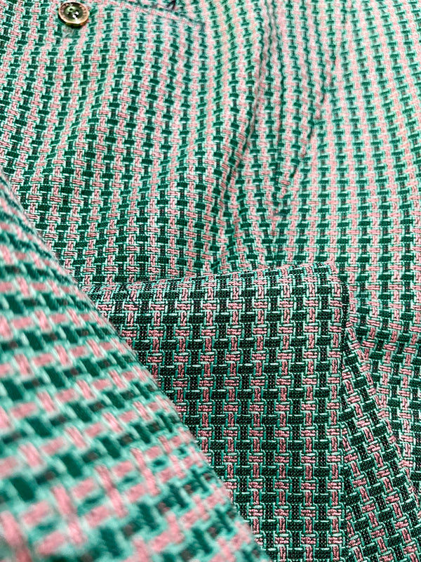 Prestige Plaid Pant (Green/Pink) Green-1