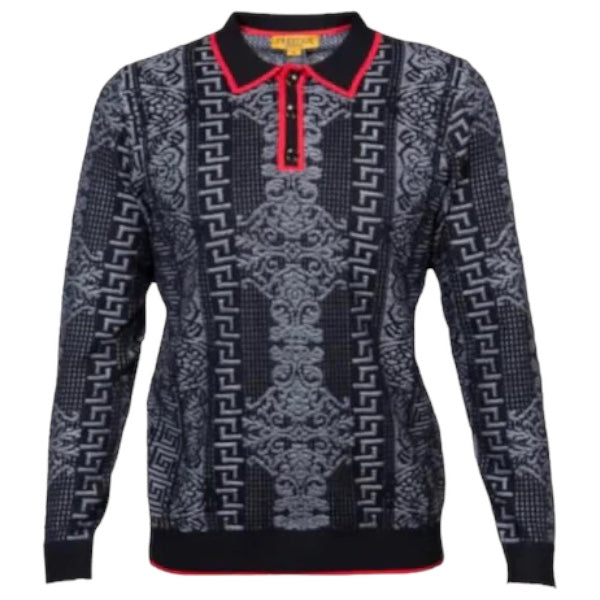 Prestige "Julio" Sweater (Black/Red) 447