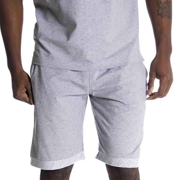 Makobi "Breeze" Shorts (Gray/White)